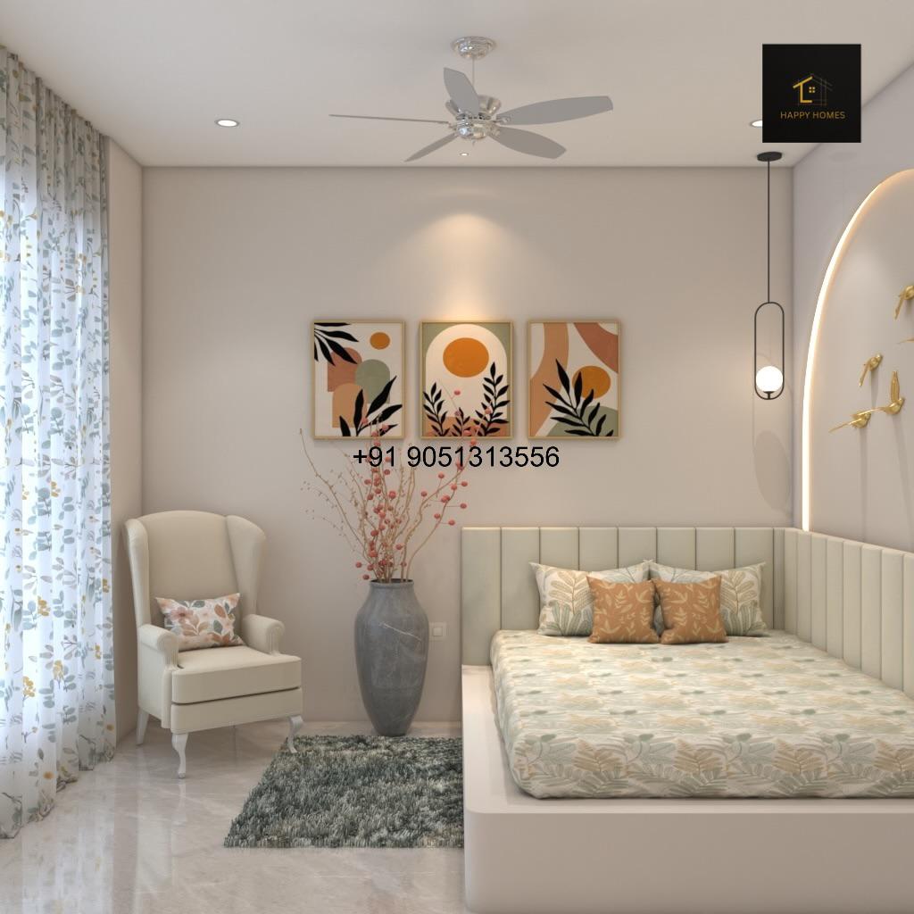 Bedroom interior design in Mumbai